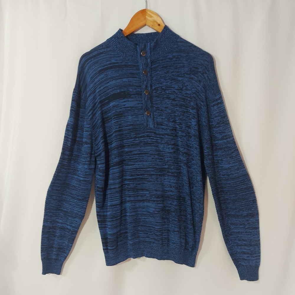 Akuaku sweaters size large color blue and black - Picture 11 of 14
